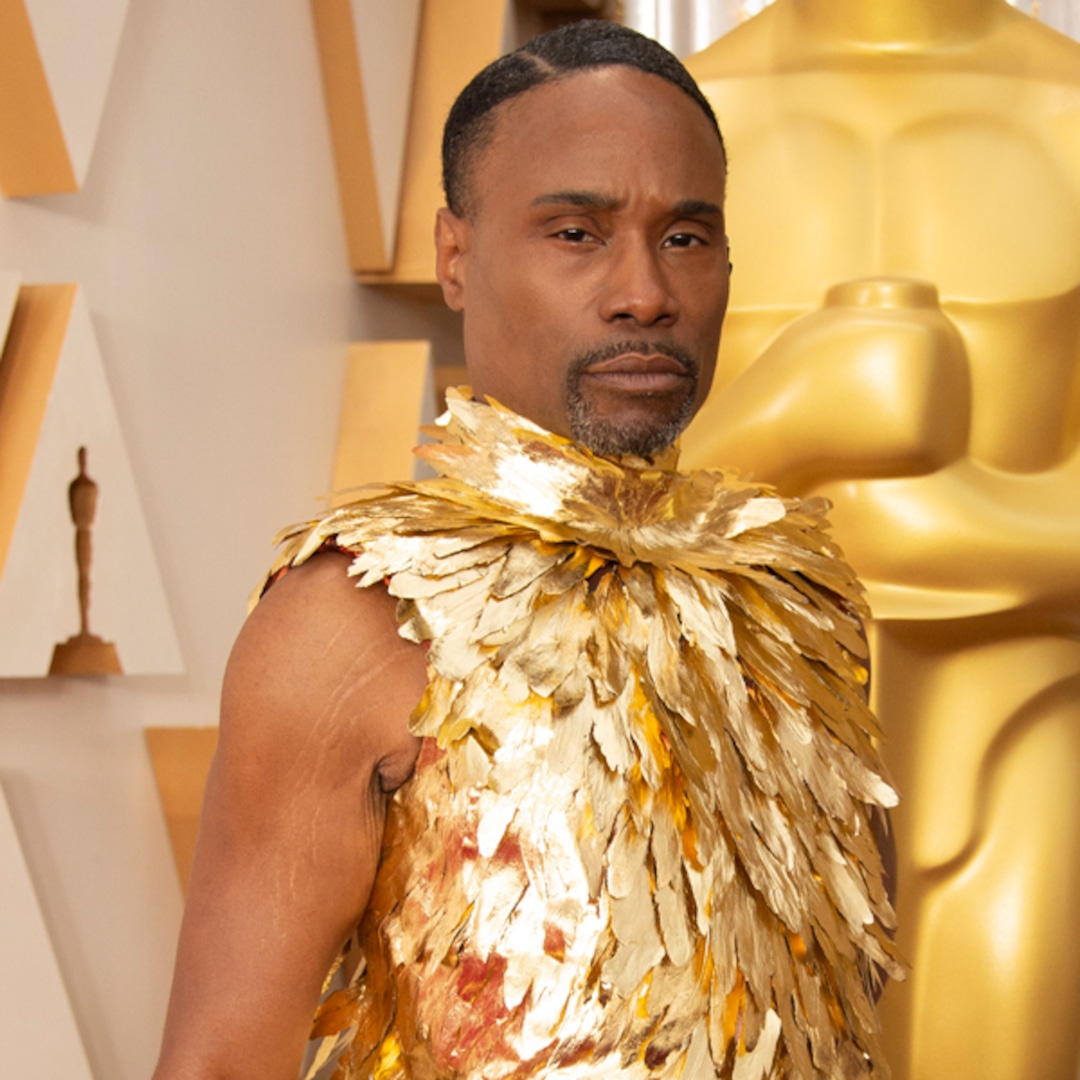 Photos from Billy Porter's 2020 Oscars Red Carpet Outfit - E! Online
